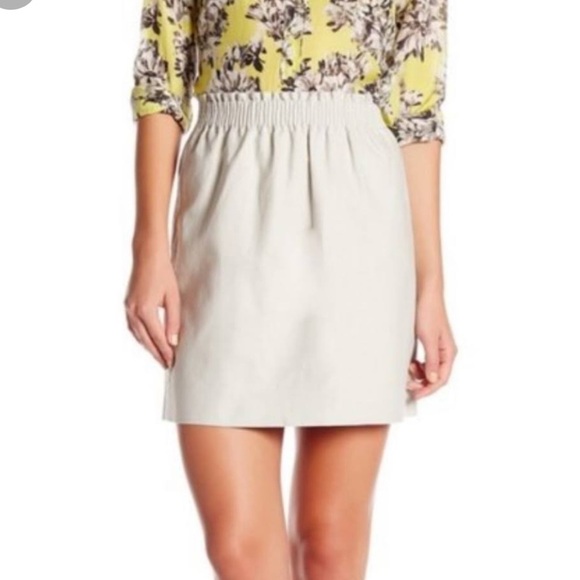 J. Crew Metallic Sidewalk Stretch Waist Skirt - Picture 1 of 6